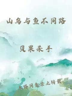 山鸟与鱼不同路